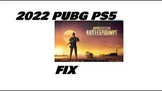 PUBG ps5 not working simple fix 2022