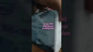 Soda maker with flavour packing video serial number 1200