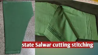 State Salwar cutting stitching step by step easy method