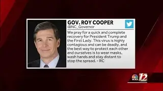North Carolina state leaders praying for President Trump after COVID-19 diagnosis