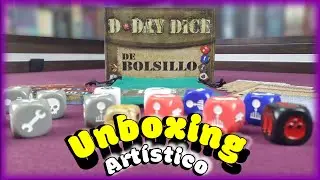 📦D-DAY DICE EDICI&Oacute;N DE BOLSILLO - UNBOXING ART&Iacute;STICO