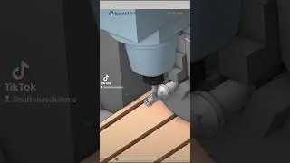SprutCAM X Milling 3.5 Axis Roughing & Finish #sprutcam #cadcam #cnc #simulation #3axis #roughing