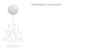 FZI Open House 2017- Programm