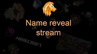 Name Reveal Time... 1k Live Stream With (Now Minecraft) Splatoon 2 With You #? and possibly more!