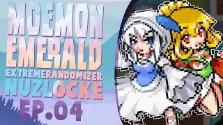 A PRIMEIRA EVOLU&Ccedil;&Atilde;O ALEAT&Oacute;RIA!!! - MOEMON EMERALD EXTREME RANDOMIZER NUZLOCKE #04 (GBA)