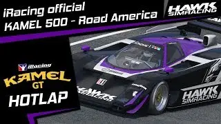 iRacing - Road America - Kamel 500 - Nissan GTP ZX-T - Racetrim - TrackTime 3motion - Oculus Rift