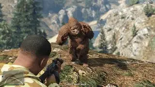 Hunting the Bigfoot in Raton Canyon &ndash; GTA 5