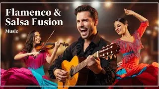 LIVE Flamenco Violin Salsa | Relaxing Latin Instrumental Music