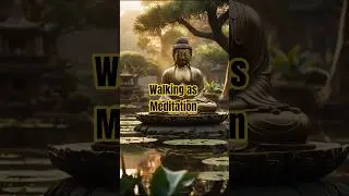 Walking as Meditation #buddhismforsleep #buddhistwisdom #sleepmeditation #mindfulnessforsleep
