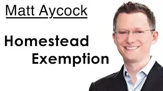 Andy chats with Matt Aycock about how and when to file your exemptions.