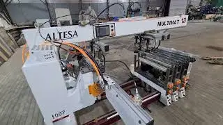 Многоблочный сверлильно присадочный станок Altesa Multimat 13