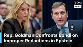 &ldquo;Obviously Improper Redactions to Protect Trump&rdquo; &ndash; Rep. Goldman Slams Bondi Over Epstein Files |AC1N