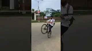 Trying To Do No hand Wheelie