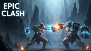 Titan planet shadow velly , Epic class anime style  ,  unseen battle
