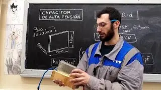 Homemade high-voltage capacitor for Tesla coil
