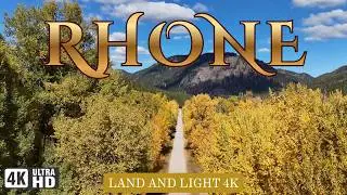 Rhone, British Columbia, Canada Drone Nature Travel  #relaxationvideo #dji #fishing #rivervalley
