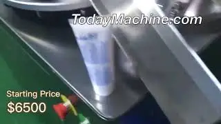 Automatic Aloe Vera Gel Face Cream Tube Filling Sealing Machine Cosmetics Ointment Packaging Machine