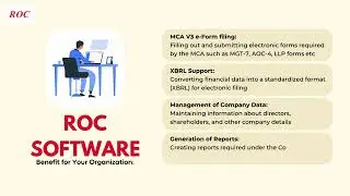 Effortless Compliance  The Ultimate ROC and MCA E filing Software Solution