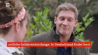 SR Fernsehen - Warntag-Einblendungen, 11.09.2025