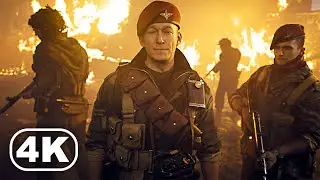 The English Soldiers reach the Gun Battery ULTRA 4K 60FPS Gameplay - CALL OF DUTY VANGUARD