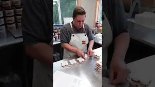 Packaging Wax Melts! #moriversoap #waxmelts #firesidesmores #campfirememories #waxmeltlover #summer