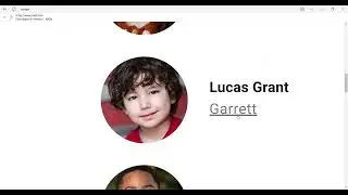 could the crying child's name be Garrett?