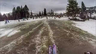 Snowbird Closing Day Pond Skim Ski