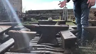 382 lbs M&H ARMITAGE MOUSE HOLE ANVIL FROM UK