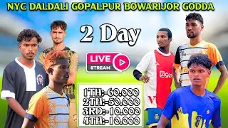 Fainal Day NYC Daldali Gopalpur Bowarijor Godda 2026 Live Football Match 2026...