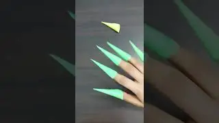 VERY EASY ORIGAMI CLAWS WITHOUT GLUE OR TAPE #subscribe #easyorigami #diy