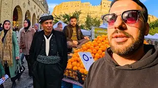 سوق لمدة اسبوع كلشي عمال يدوي واشياء جبلية متوفر داخل المهرجان - قلعة اربيل