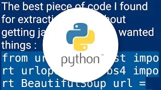 Extracting text from HTML file using Python