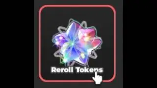 How to use reroll tokens in Anime simulator