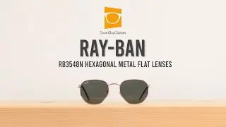 Ray-Ban RB3548N Hexagonal Metal Flat Lenses Sunglasses Short Review