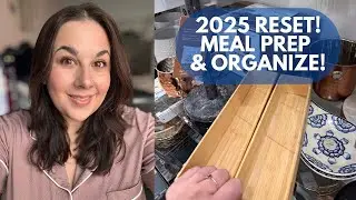 2025 RESET! MEAL PREP & ORGANIZE! // GLP-1 SEMAGLUTIDE AFTER VSG SURGERY