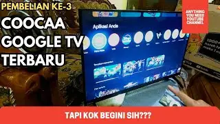 UNBOXING DAN REVIEW GOOGLE TV COOCAA 32Z65 TERBARU!!