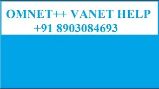 +91 8903084693 (call/whatsapp) Omnet++ Sumo Veins Projects
