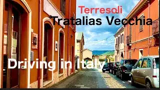 Driving in Italy *[Terresoli ➡️ Tratalias Vecchia]*