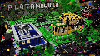 LA CIUDAD DE PLATANOVILLA ES DESTRUIDA POR EL GLITCH EN MINECRAFT 😱
