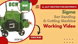 || Sigma Bar Bending & Bar Cutting Machine Working Video || Call 8121004315 ||