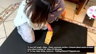 Two beautiful girls having tickling fun by play - Tickle fun vlog
