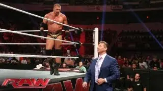 Triple H против Кёртиса Акселя: Raw, 10 июня 2013 г.
