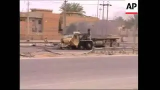 Bomb explodes near US military truck