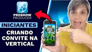 COMO CRIAR UM  CONVITE ANIMADO NA VERTICAL NO PROSHOW PRODUCER E COMO SALVAR CORRETAMENTE