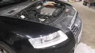 Repair Audi A6, 2.8 V6 2009g. Error Code P2070 ( 008304 ) throttle geometry change.