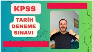 KPSS Tarih Deneme Sınavı (1) Yeni #kpss #kpssönlisans #kpssortaöğretim #ayt 