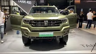 2024 GreatWall TANK 400 Hi4-T PHEV FirstLook Walkaround&mdash;2023 Shanghai Motor Show