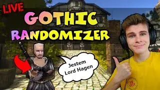 Gothic II, ale WSZYSTKO JEST LOSOWE 🔥 Gothic II: Randomizer #2 🔴 [NA ŻYWO]