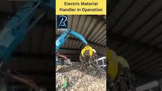 Electric material handlers (12 Meter) #loader #renewableenergy  #electricloader