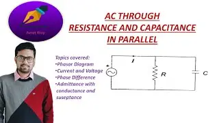 AC Through Parallel RC Circuit In Hindi